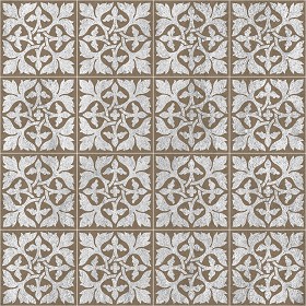 Textures   -   ARCHITECTURE   -   TILES INTERIOR   -   Cement - Encaustic   -   Victorian  - Victorian cement floor tile texture seamless 13763 (seamless)