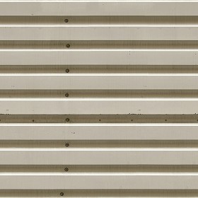 Textures   -   MATERIALS   -   METALS   -  Corrugated - White painted corrugated metal texture seamless 10027