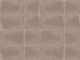 Textures   -   ARCHITECTURE   -   TILES INTERIOR   -  Terracotta tiles - Terracotta light brown rustic tile texture seamless 16132