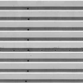 Textures   -   MATERIALS   -   METALS   -  Corrugated - White painted corrugated metal texture seamless 10028