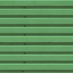 Textures   -   MATERIALS   -   METALS   -  Corrugated - Green painted corrugated metal texture seamless 10029