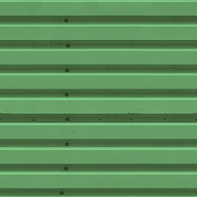 Textures   -   MATERIALS   -   METALS   -   Corrugated  - Green painted corrugated metal texture seamless 10029 (seamless)