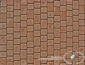 Textures   -   ARCHITECTURE   -   ROADS   -   Paving streets   -  Cobblestone - Street paving cobblestone texture seamless 18095