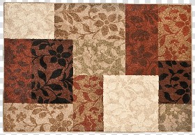 Textures   -   MATERIALS   -   RUGS   -   Patterned rugs  - Patchwork patterned contemporary rug texture 20050