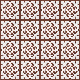 Textures   -   ARCHITECTURE   -   TILES INTERIOR   -   Cement - Encaustic   -  Victorian - Victorian cement floor tile texture seamless 13766