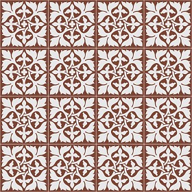 Textures   -   ARCHITECTURE   -   TILES INTERIOR   -   Cement - Encaustic   -   Victorian  - Victorian cement floor tile texture seamless 13766 (seamless)