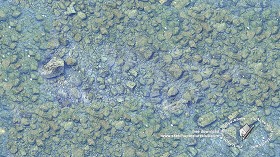 Textures   -   NATURE ELEMENTS   -  GRAVEL &amp; PEBBLES - Pebbles under water texture seamless 18210