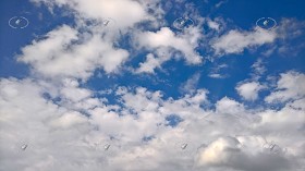 Textures   -   BACKGROUNDS &amp; LANDSCAPES   -  SKY &amp; CLOUDS - Cloudy sky background 20626