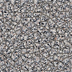 Textures   -   ARCHITECTURE   -   PAVING OUTDOOR   -   Flagstone  - Granite paving flagstone texture seamless 05979 (seamless)