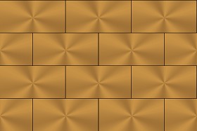 Textures   -   MATERIALS   -   METALS   -  Facades claddings - Yellow metal facade cladding texture seamless 10213