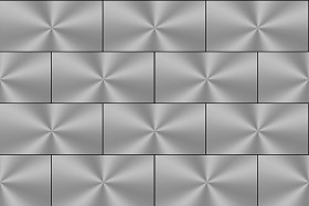 Textures   -   MATERIALS   -   METALS   -  Facades claddings - Aluminium metal facade cladding texture seamless 10214