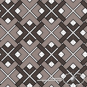 Textures   -   ARCHITECTURE   -   TILES INTERIOR   -   Ornate tiles   -  Geometric patterns - Geometric patterns tile texture seamless 18974