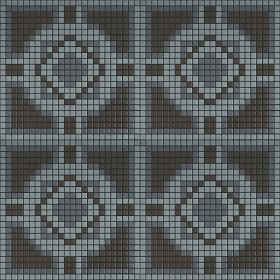 Textures   -   ARCHITECTURE   -   TILES INTERIOR   -   Mosaico   -   Classic format   -  Patterned - Mosaico patterned tiles texture seamless 15141