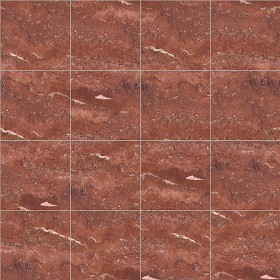 Textures   -   ARCHITECTURE   -   TILES INTERIOR   -   Marble tiles   -   Travertine  - Red travertine floor tile texture seamless 14776 (seamless)