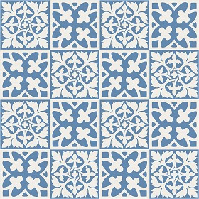 Textures   -   ARCHITECTURE   -   TILES INTERIOR   -   Cement - Encaustic   -  Victorian - Victorian cement floor tile texture seamless 13769