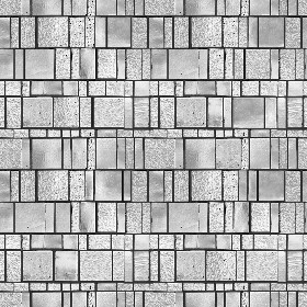 Textures   -   ARCHITECTURE   -   TILES INTERIOR   -   Mosaico   -   Mixed format  - Mosaico liberty style tiles texture seamless 15650 - Bump