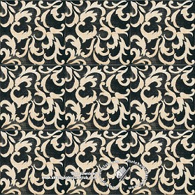 Textures   -   ARCHITECTURE   -   TILES INTERIOR   -   Ornate tiles   -   Mixed patterns  - Ornate ceramic tile texture seamless 20365 (seamless)