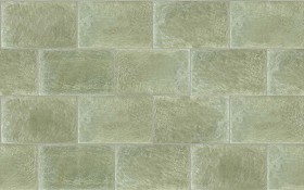Textures   -   ARCHITECTURE   -   TILES INTERIOR   -  Terracotta tiles - Rustic green terracotta tile texture seamless 16138