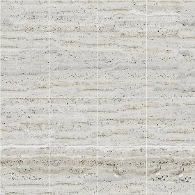 Textures   -   ARCHITECTURE   -   TILES INTERIOR   -   Marble tiles   -  Travertine - Silver travertine floor tile texture seamless 14778