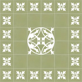 Textures   -   ARCHITECTURE   -   TILES INTERIOR   -   Cement - Encaustic   -   Encaustic  - Traditional encaustic cement ornate tile texture seamless 13552 (seamless)