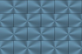 Textures   -   MATERIALS   -   METALS   -  Facades claddings - Light blue metal facade cladding texture seamless 10217