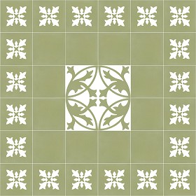 Textures   -   ARCHITECTURE   -   TILES INTERIOR   -   Cement - Encaustic   -   Encaustic  - Traditional encaustic cement ornate tile texture seamless 13553 (seamless)