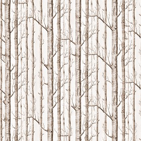 Textures   -   MATERIALS   -   WALLPAPER   -   various patterns  - Trees background wallpaper texture seamless 12236 (seamless)