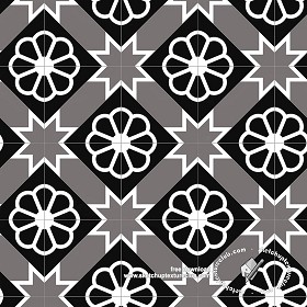 Textures   -   ARCHITECTURE   -   TILES INTERIOR   -   Ornate tiles   -  Geometric patterns - Geometric patterns tile texture seamless 18979