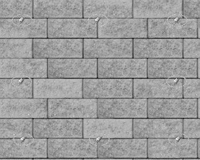 Textures   -   ARCHITECTURE   -   STONES WALLS   -   Stone blocks  - Retaining wall stone blocks texture seamless 21074 - Displacement
