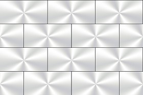 Textures   -   MATERIALS   -   METALS   -  Facades claddings - White metal facade cladding texture seamless 10219