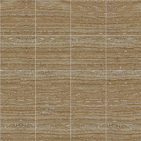 Textures   -   ARCHITECTURE   -   TILES INTERIOR   -   Marble tiles   -  Travertine - Classic travertine floor tile texture seamless 14782