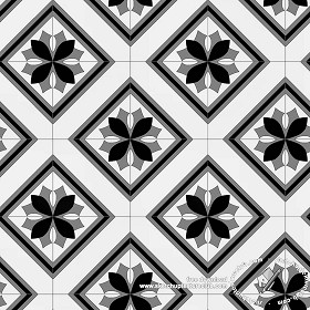 Textures   -   ARCHITECTURE   -   TILES INTERIOR   -   Ornate tiles   -  Geometric patterns - Geometric patterns tile texture seamless 18980