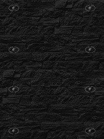 Textures   -   ARCHITECTURE   -   STONES WALLS   -   Claddings stone   -   Interior  - Internal wall cladding stone texture seamless 21193 - Specular