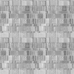 Textures   -   ARCHITECTURE   -   TILES INTERIOR   -   Mosaico   -   Mixed format  - Mosaico liberty style tiles texture seamless 15655 - Bump