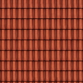 Textures   -   ARCHITECTURE   -   ROOFINGS   -  Clay roofs - Portuguese clay roof tile texture seamless 03461