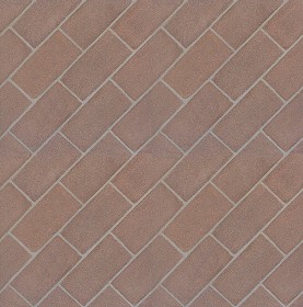 Textures   -   ARCHITECTURE   -   TILES INTERIOR   -  Terracotta tiles - Smooth pinkish terracotta tile texture seamless 17123