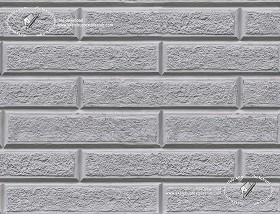 Textures   -   ARCHITECTURE   -   CONCRETE   -   Plates   -  Clean - Cinder blocks building facade painted texture seamless 19775