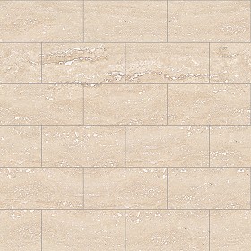 Textures   -   ARCHITECTURE   -   TILES INTERIOR   -   Marble tiles   -   Travertine  - Classic travertine floor tile texture seamless 14783 (seamless)