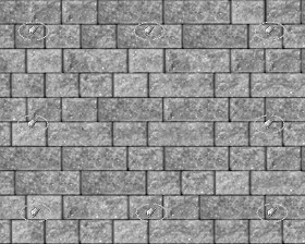 Textures   -   ARCHITECTURE   -   STONES WALLS   -   Stone blocks  - Retaining wall stone blocks texture seamless 21211 - Displacement