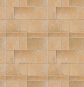 Textures   -   ARCHITECTURE   -   TILES INTERIOR   -   Terracotta tiles  - Terracotta tile texture seamless 17125 (seamless)