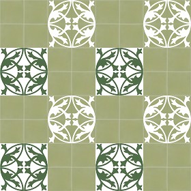 Textures   -   ARCHITECTURE   -   TILES INTERIOR   -   Cement - Encaustic   -   Encaustic  - Traditional encaustic cement ornate tile texture seamless 13559 (seamless)