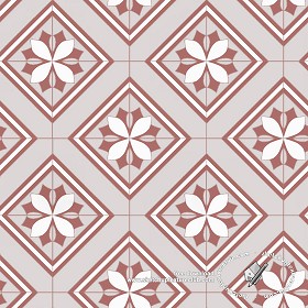 Textures   -   ARCHITECTURE   -   TILES INTERIOR   -   Ornate tiles   -  Geometric patterns - Geometric patterns tile texture seamless 18984
