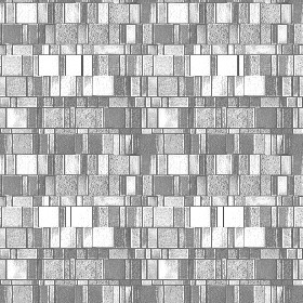 Textures   -   ARCHITECTURE   -   TILES INTERIOR   -   Mosaico   -   Mixed format  - Mosaico liberty style tiles texture seamless 15659 - Bump