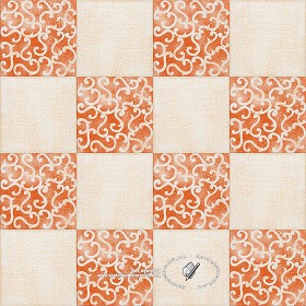 Textures   -   ARCHITECTURE   -   TILES INTERIOR   -   Ornate tiles   -  Mixed patterns - Ornate ceramic tile texture seamless 20374