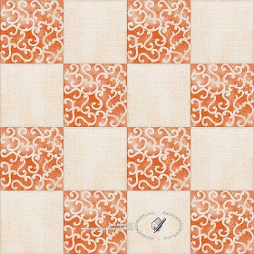 Textures   -   ARCHITECTURE   -   TILES INTERIOR   -   Ornate tiles   -   Mixed patterns  - Ornate ceramic tile texture seamless 20374 (seamless)