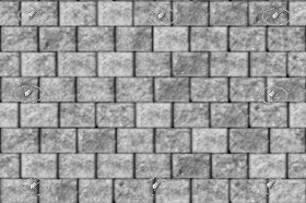 Textures   -   ARCHITECTURE   -   STONES WALLS   -   Stone blocks  - Retaining wall stone blocks texture seamless 21213 - Displacement