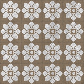 Textures   -   ARCHITECTURE   -   TILES INTERIOR   -   Cement - Encaustic   -  Victorian - Victorian cement floor tile texture seamless 13779