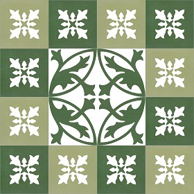 Textures   -   ARCHITECTURE   -   TILES INTERIOR   -   Cement - Encaustic   -  Encaustic - Traditional encaustic cement ornate tile texture seamless 13561