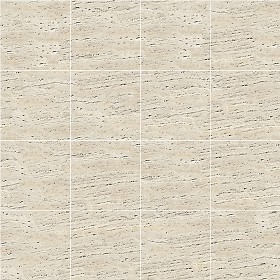 Textures   -   ARCHITECTURE   -   TILES INTERIOR   -   Marble tiles   -   Travertine  - White travertine floor tile texture seamless 14787 (seamless)