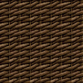 Textures   -   NATURE ELEMENTS   -  RATTAN &amp; WICKER - Wicker woven basket texture seamless 12597